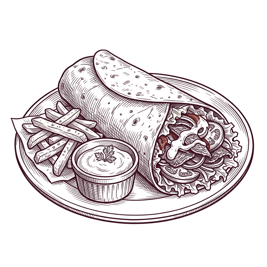 Menu kebab