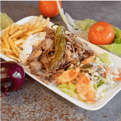 Assiette kebab