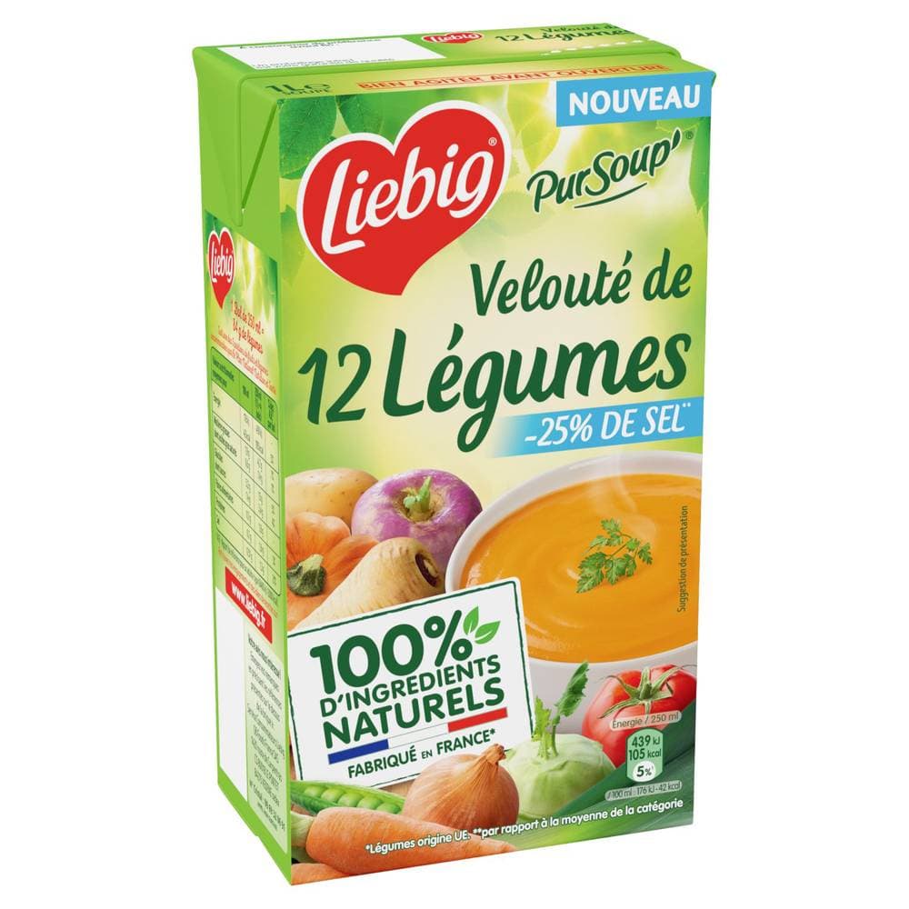 Liebig - Pursoup' velouté de 12 légumes (1L)