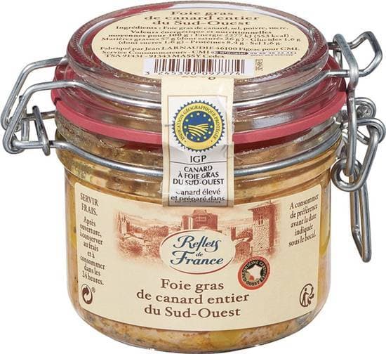 Reflets de France - Foie gras de canard entier du sud-ouest (180g)