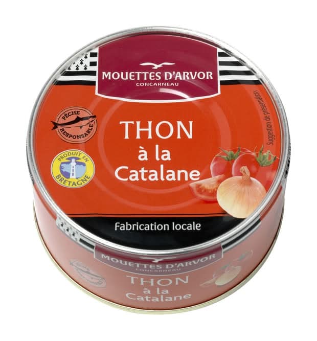 Les Mouettes d'Arvor - Thon à la catalane (190g)
