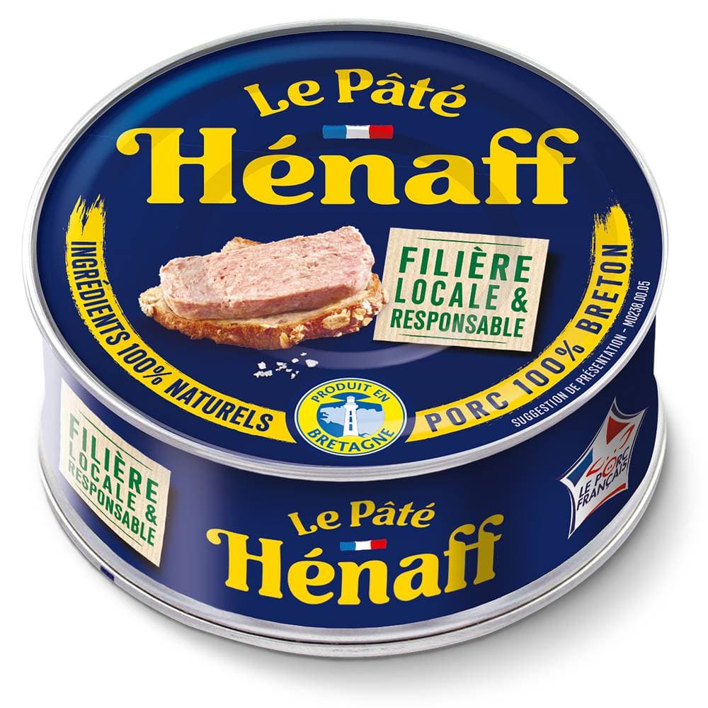 Hénaff - Pâté de porc au sel de guérande (78g)
