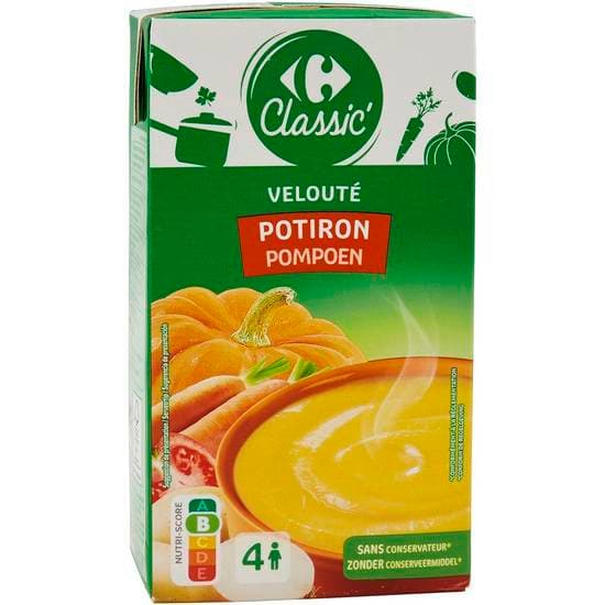 Carrefour Classic' - Soupe velouté, potiron (1L)