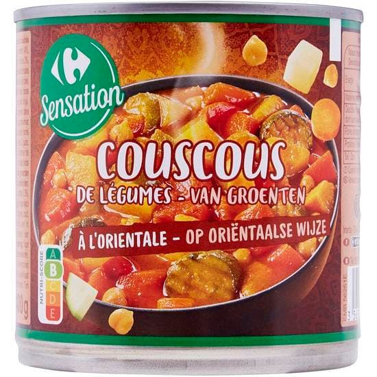 Carrefour Sensation - Couscous de légumes à l'orientale (400g)