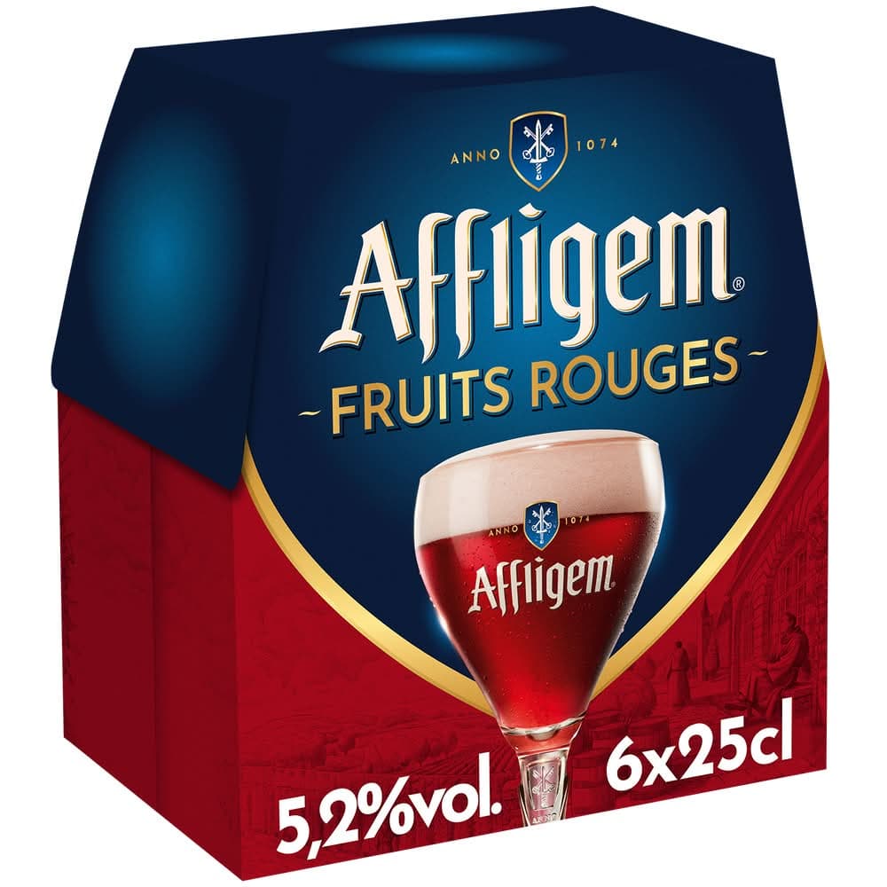 Affligem - Fruits rouges bière aromatisée (6 x 250ml)