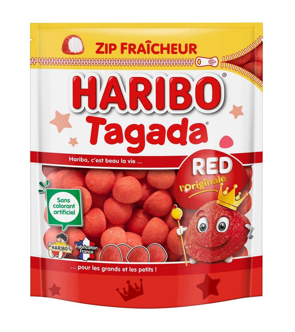 Haribo - Tagada bonbons gélifiés, fraise (220g)